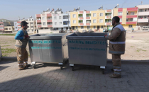 Haliliye'deki Çöp Konteynerleri Yeniledi