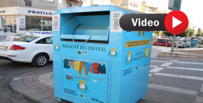 Haliliye'den Bir İlk Daha! Giyim Kumbaraları Kuruldu