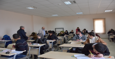 Harran Üniversitesi Yabancı Uyruklu Öğrenci Sınavı Yaptı