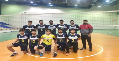 Harran Üniversitesinde Voleybol Takımı Namağlup Şampiyon