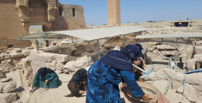 Harranlı Kadınlar Kazı Çalışmasında