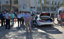 Hastanede önünde silahlı kavga