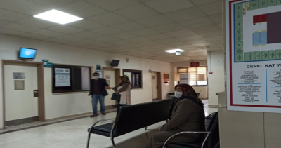 Hastanelerde korona tenhalığı