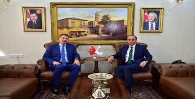 Hatipoğlu'ndan Vali Erin'e Tebrik