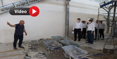 Hayvan Borsası İnşaatı Tüm Hızıyla Devam Ediyor