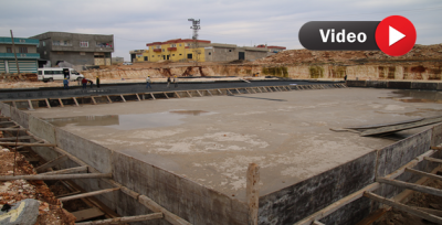 Hayvan Borsası İnşaatı Sürüyor