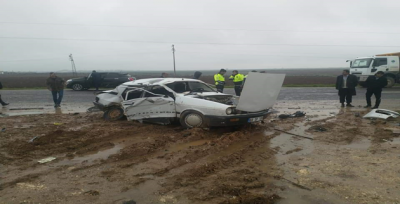 Hdp Şanlıurfa Milletvekili Sürücü Trafik Kazası Geçirdi