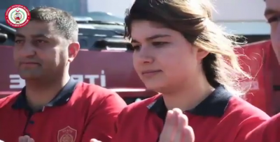 Her sabah 'itfaiyeci duası' ile göreve başlıyorlar