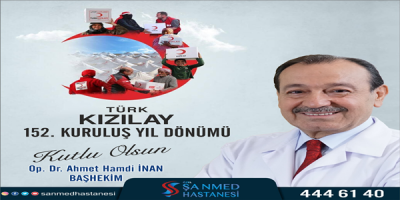 Hilal-i Ahmer'den Türk Kızılay'a 152 yıllık merhamet çınarı 