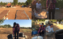 Hilvan'da Kışlık Tatlılar Hazırlanıyor