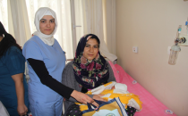 Hoşgeldin bebek seti verildi