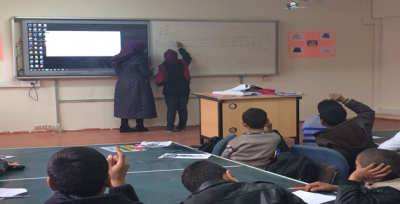 HRÜ Eğitim Fakültesi Öğrencilerinden Okuma Yazma Seferberliğine Destek