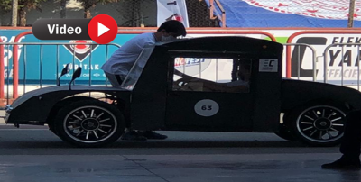 HRÜ Mühendislik Fakültesi Öğrencileri Tarafından Yerli ve Milli Elektrikli Araç Üretildi