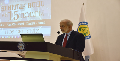 HRÜ'de 15 Temmuz, Şiir, Film Gösterimi, Dinleti ve Panelle Anıldı 