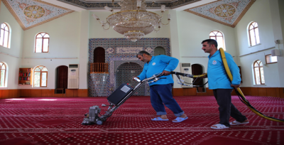 İbadethaneler, Haliliye Belediyesi İle Temizleniyor