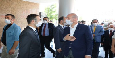 İçişleri Bakanı Soylu Urfa'da