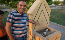 İftara gelenler su sürpriziyle karşılaştılar