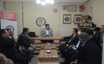 İl Başkanı Memur-Sen'i Ziyaret Etti