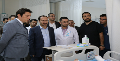 İl Sağlık Müdürü Kazazedeleri Ziyaret Etti