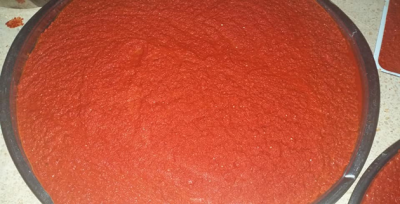 Biber Salçası, Damlarda Yerini Aldı