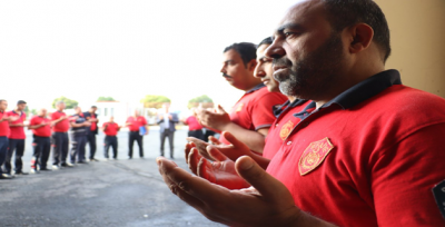 "İtfaiyeci Duası" İle Mesaiye Başlıyorlar