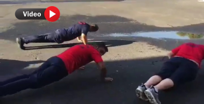 İtfaiyeden Sabah Sporu