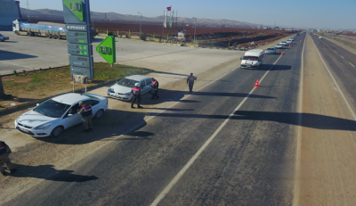 Jandarmadan Havadan Trafik Denetimi