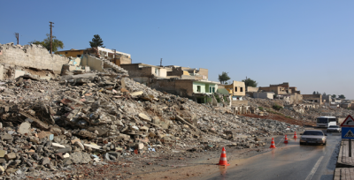 Kale Eteği Yıkım Çalışmalarında Sona Gelindi