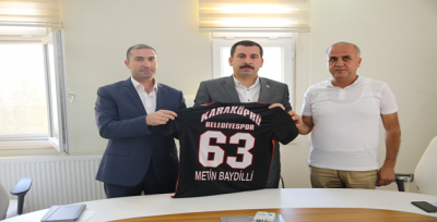 Karaköprü Belediyespor Yönetiminden Başkan Baydilli'ye Ziyaret