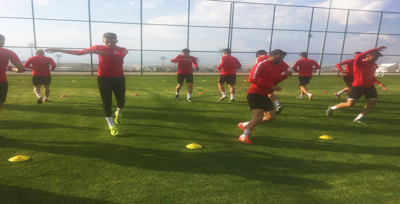 Karaköprü Belediyespor'un Erzurum Kampı Başladı