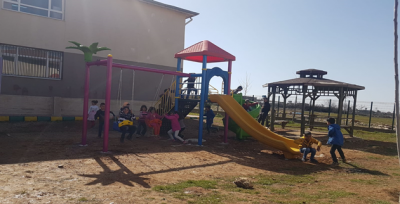 Karaköprü Kırsalında Çocuklar Oyun Parkına Kavuşuyor