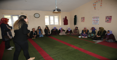 Karaköprü Kırsalındaki Kadınlara Kanser Ve Sağlıklı Beslenme Eğitimleri Sürüyor