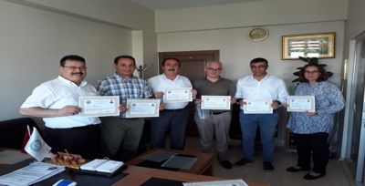 Karaköprü Nüfus Müdürlüğü Personellerine Başarı Belgesi