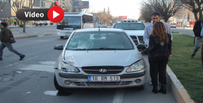 Karaköprü'da Kaza, 1 Yaralı