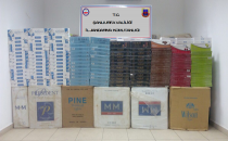 Karaköprü'de 45 bin 500 paket kaçak sigara ele geçirildi