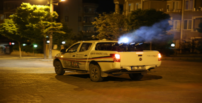 Karaköprü'de Bayram Öncesi Yoğun İlaçlama Mesaisi