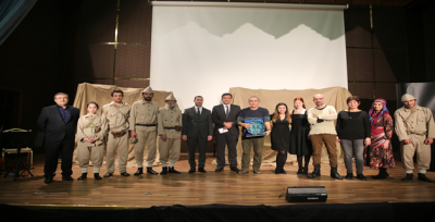 Karaköprü'de 'Çanakkale Sargı Yeri' Oyunu Sahnelendi