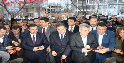 Karaköprü'de Cumhur İttifakı Seçim Bürosu Açıldı