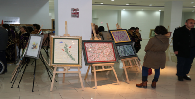 Karaköprü'de Emek Ve Sanat Sergisi Açıldı