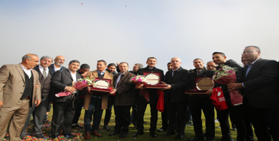 Karaköprü'de Görkemli Açılışta Güzel Galibiyet