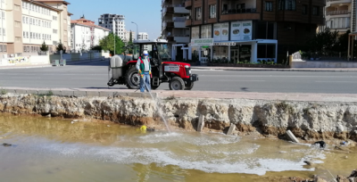 Karaköprü'de Haşere Ve Sivrisinek Mücadelesi Sürüyor