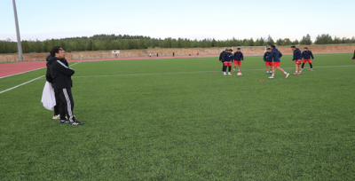 Karaköprü'de Hüseyin Dağ İlk Antrenmanına Çıktı