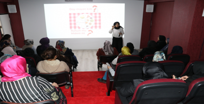 Karaköprü'de Kadınlara Stres Yönetimi Semineri Verildi
