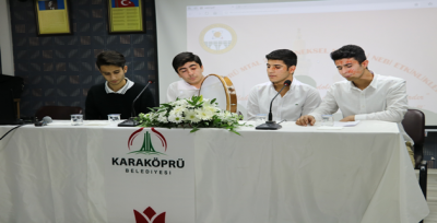 Karaköprü'de Mevlid-İ Nebi Etkinliği Yapıldı