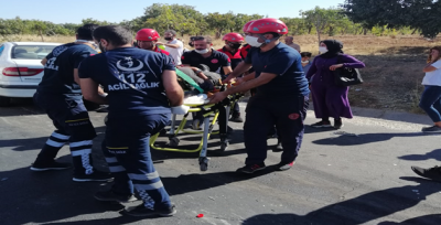 Karaköprü'de trafik kazası