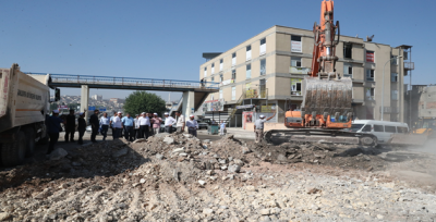 Karakoyun Kavşağı'nı Büyükşehir Devraldı, Çalışmalar Hızlandırıldı