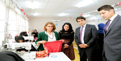 Kaymakam Çelik, Tekstil Atölyesinin Açılışını Gerçekleştirdi.