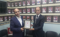 Kaymakam Çiftçi'den Başkan Yavuz'a Veda Ziyareti.