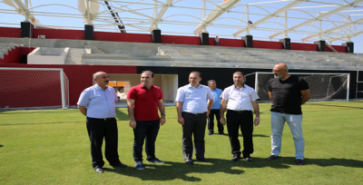  Kaymakam Yıldız'dan Karaköprü Belediyespor'a Ziyaret