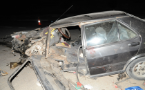 Kazada araçlar hurda yığınına döndü